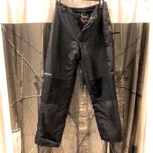 ARCTIX YOUTH BLACK FLEECE LINED SNOWPANTS~LG~PERFECT CONDITION ⛄️